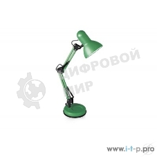Светильник Camelion KD-313 C05 зеленый (Светильник настольный,230V 60W, E27)