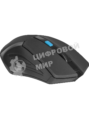 Мышь беспроводная Defender Accura MM-275 синий, 1600 dpi, радиоканал, USB, кнопки - 6