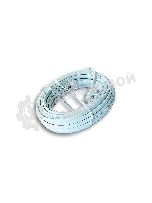 Кабель.телефонный аппарат-розетка TC6P4C-2M, 2 м