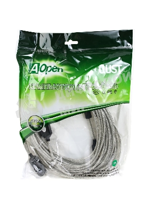Кабель удлинитель Aopen активный ACU823-15M, USB2.0-repeater AM/AF 15м