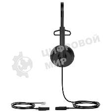 Гарнитура проводная YEALINK YHS34 Lite Mono Моно, Проводная, HD звук, QD, RJ9, шт