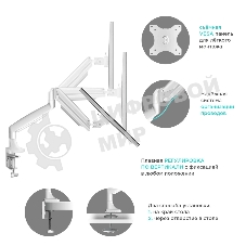 Кронштейн ONKRON кронштейн для монитора 13