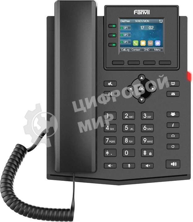 Телефон IP Fanvil X303W черный