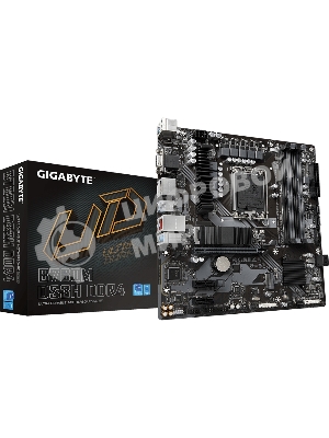 Материнская плата Gigabyte B760M DS3H DDR4, LGA 1700, Intel B760, 4xDDR4, 4xSATA, 2xM.2, 1xPCIe 4.0 x16, 2xPCIe x1, 1xHDMI, 1xDP, 1xVGA, 1x 2.5Gb LAN, 3xUSB-A 3.2 Gen 1, 1xUSB-C 3.2 Gen 2, 2xUSB-A 2.0, 3x3.5 мм, 7.1, mATX