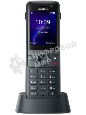 Беспроводной Wi-Fi SIP-телефон Yealink AX83H, экран 2.4