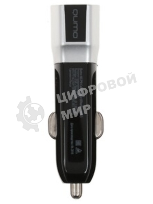 Автомобильное зарядное устройство Qumo PD (Charger 0080), Type C, черный