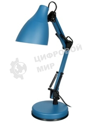 Светильник Camelion KD-331 C06 синий (Светильник настольный, 230V, 40W, E27)