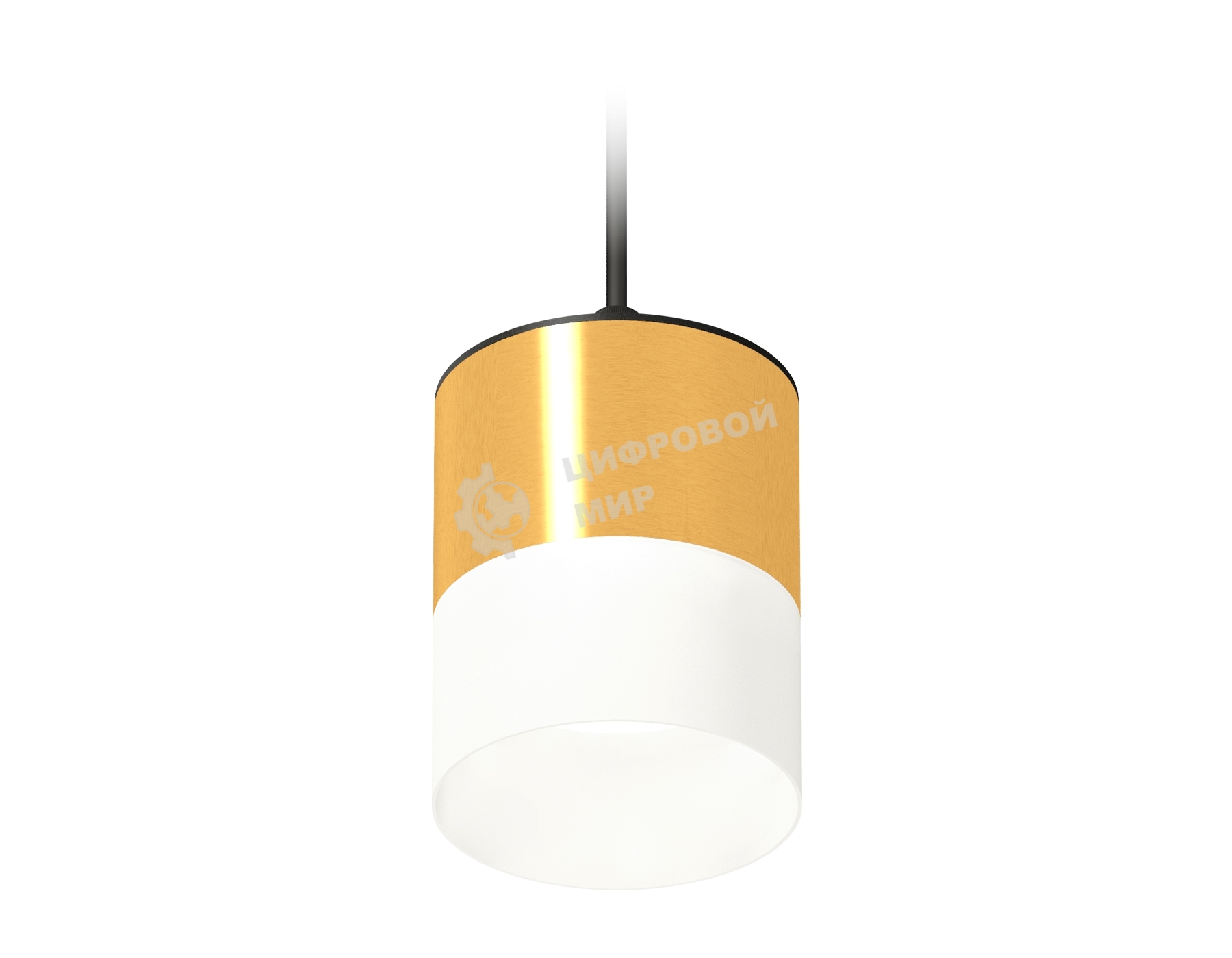 Светильник Ambrella Light XP8121026 PYG/FR/SBK золото желтое полированное/белый матовый/черный песок GX53 (A2333, C8121,N8402)