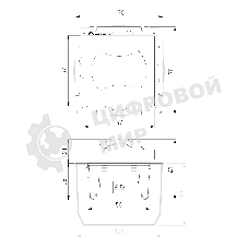 Встраиваемая LED подсветка Werkel Moon W1154511 (шампань)