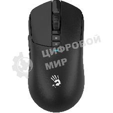 Мышь беспроводная/проводная A4Tech Bloody R72 Pro черный, 26000 dpi, USB Type-A, радиоканал, кнопки - 7 Мышь беспроводная/проводная A4Tech Bloody R72 Pro черный, 26000 dpi, USB Type-A, радиоканал, кнопки - 7