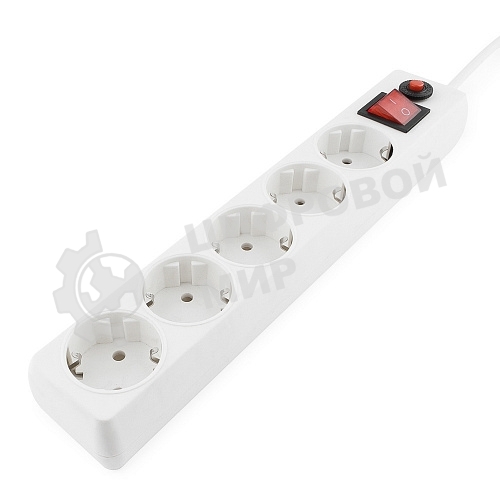 Сетевой фильтр Гарнизон ЕНLW-4 0,5 м 5 розеток белый 