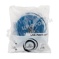 Патч-корд UTP Cablexpert PP12-30M/B cat.5e, 30м, литой, многожильный, синий