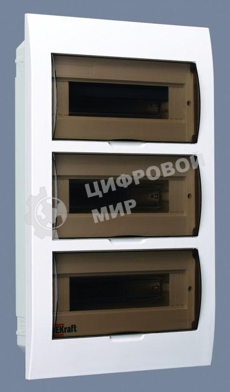 Корпус пластиковый встраиваемый 36мод. ЩРВ-П-36 50х36х10 IP41 SchE 31007DEK