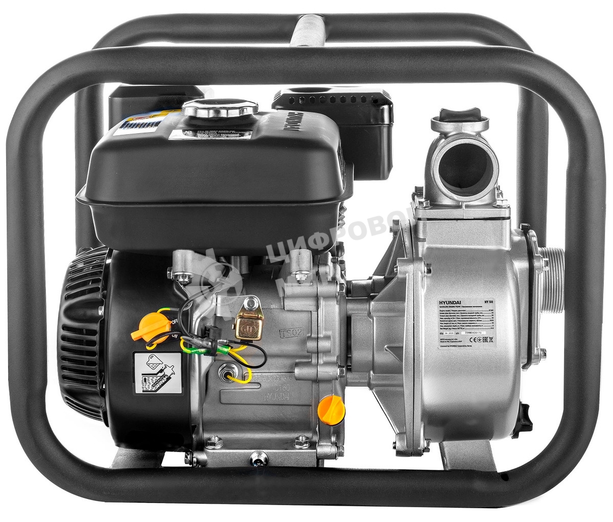 Мотопомпа Hyundai HY 50 500л/мин для чист.воды