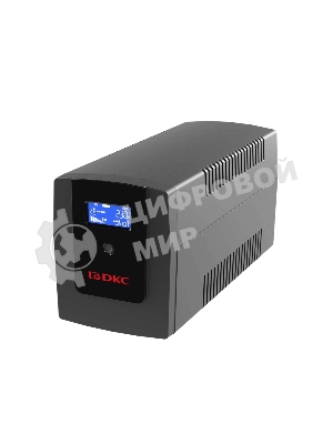 Источник бесперебойного питания DKC INFOLCD1200I / 1200 ВА / 720 Вт / 4 x IEC 320 C13 (компьютерный)