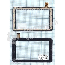 Сенсорное стекло (тачскрин) для DNS AirTab E76 HK70DR2201. черное