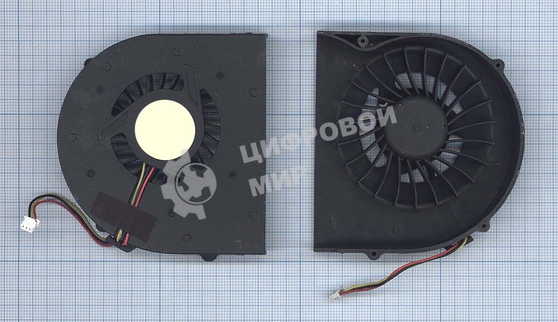 Вентилятор (кулер) для ноутбука MSI GT627 GT628 GT640 GX620 GX627 GX640