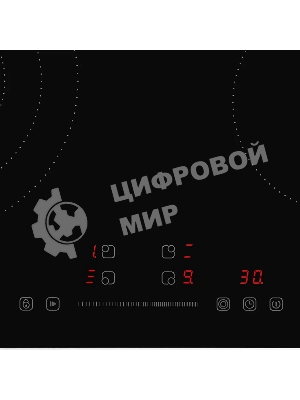 Встраиваемые электрические панели Kuppersberg ECS 639 F Электрическая независимая варочная панель, стеклокерамика KANGER, ширина 60 см, 4 зоны ускоренного нагрева HI-Light, управление электронное сенсорное/слайдер, 5 цифровых дисплев, 9 уровней мощности, автомаическое отключение, защита от детей/блокировка панели управления, индикаторы остаточного тепла, таймер, Stop & Go, черный