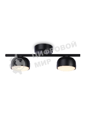 Светильник Ambrella light TN71024/2 BK черный GX53/2 max 12W 320*80*140