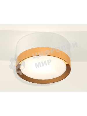 Светильник Ambrella Light XS8101005 SWH/PYG белый песок/золото желтое полированное GX53 (C8101, N8124)
