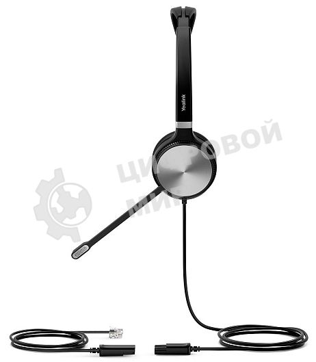 Гарнитура проводная YEALINK YHS36 Dual Дуо, Проводная, HD звук, QD, RJ9, шт