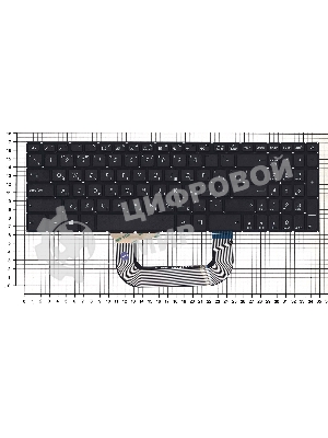 Клавиатура для ноутбука Asus VivoBook 17 X705U черная