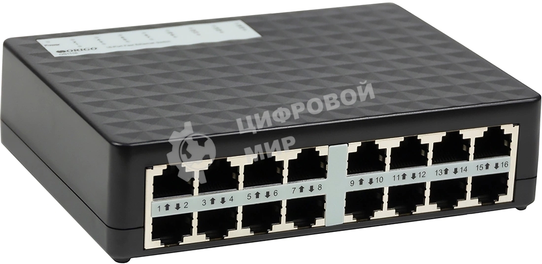 Коммутатор неуправляемый 16-портовый ORIGO OS1116/A1A 10/100 Мбит/с