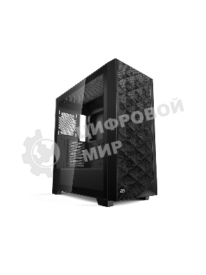 Компьютерный корпус PCCooler C3D510 BK ARGb, Tempered Glass Full Tower, Black, TG, 0.7 SPCC, 3x120мм ARGb E-ATX, ATX, mATX, mITX 170/390/410мм 2x2.5