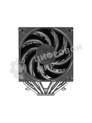 Кулер для процессора SAMA A60E (265W, 4-pin PWM, 156.5mm, 6x6mm, 2x120мм, 78CFM, 29dBA, 2200RPM, S: 1851/1700/1200/115X, AM5/AM4, серебристый)
