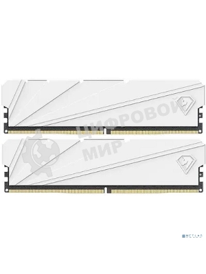 Оперативная память NETAC, DDR4, 16GB (2x8GB), 3200MHz, CL16, DIMM, с радиатором, белый