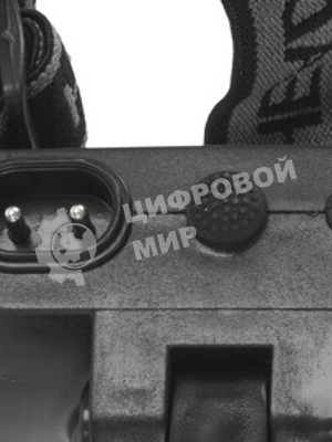 Фонарь налобный аккумуляторный LED 5363 (220В 9LED 2 режима; черный) Ultraflash 11257
