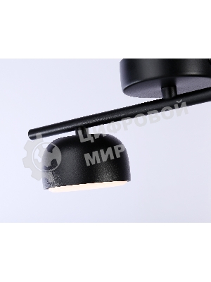 Светильник Ambrella light TN71024/2 BK черный GX53/2 max 12W 320*80*140