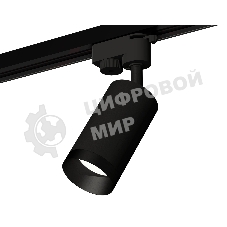 Светильник Ambrella light XT6323061 SBK/PBK черный песок/черный полированный MR16 GU5.3 (A2521, C6323, N6131)