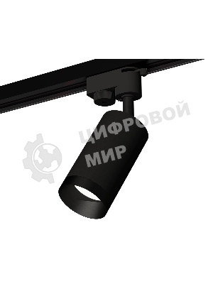 Светильник Ambrella light XT6323061 SBK/PBK черный песок/черный полированный MR16 GU5.3 (A2521, C6323, N6131)
