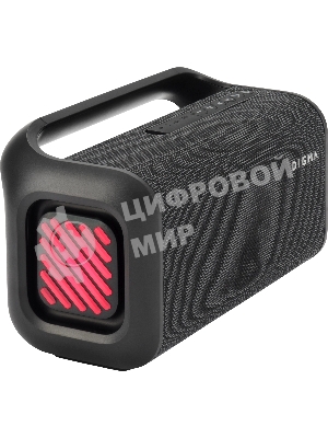 Колонка портативная Digma D-PS1526 черный 40W 2.0 BT 10м 3000mAh