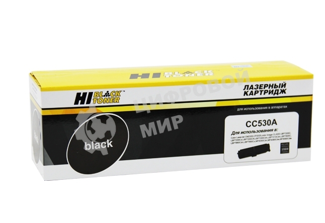 Картридж лазерный HP CLJ CP2025/CM2320/Canon LBP7200 (Hi-Black) CC530A/№ 718, BK, 3,5K