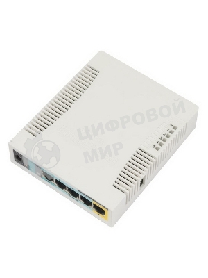 Роутер беспроводной MikroTik RB951UI-2HND N300 10/100BASE-TX белый