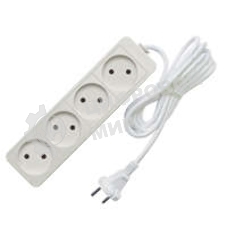 Удлинитель 4х1.5 м без заземл. 10А IP20 2.2 кВт Союз 481S-1401