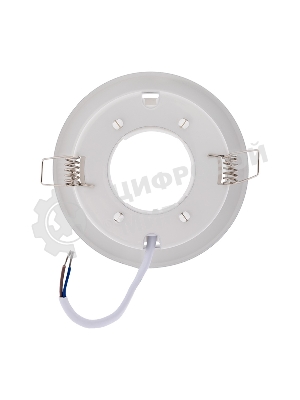 Светильник Rexant GX53 белый термостойкое пластиковое кольцо в комплекте