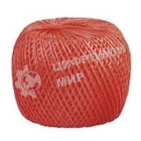 Шпагат полипропиленовый Сибртех 800 текс, 1,4 мм, L 500 м, красный