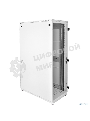 Шкаф телекоммуникационный напольный 42U (600x600) дверь металл (3 места), ШТК-М-42.6.6-3ААА