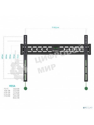 Кронштейн ONKRON FM6 для телевизора 43