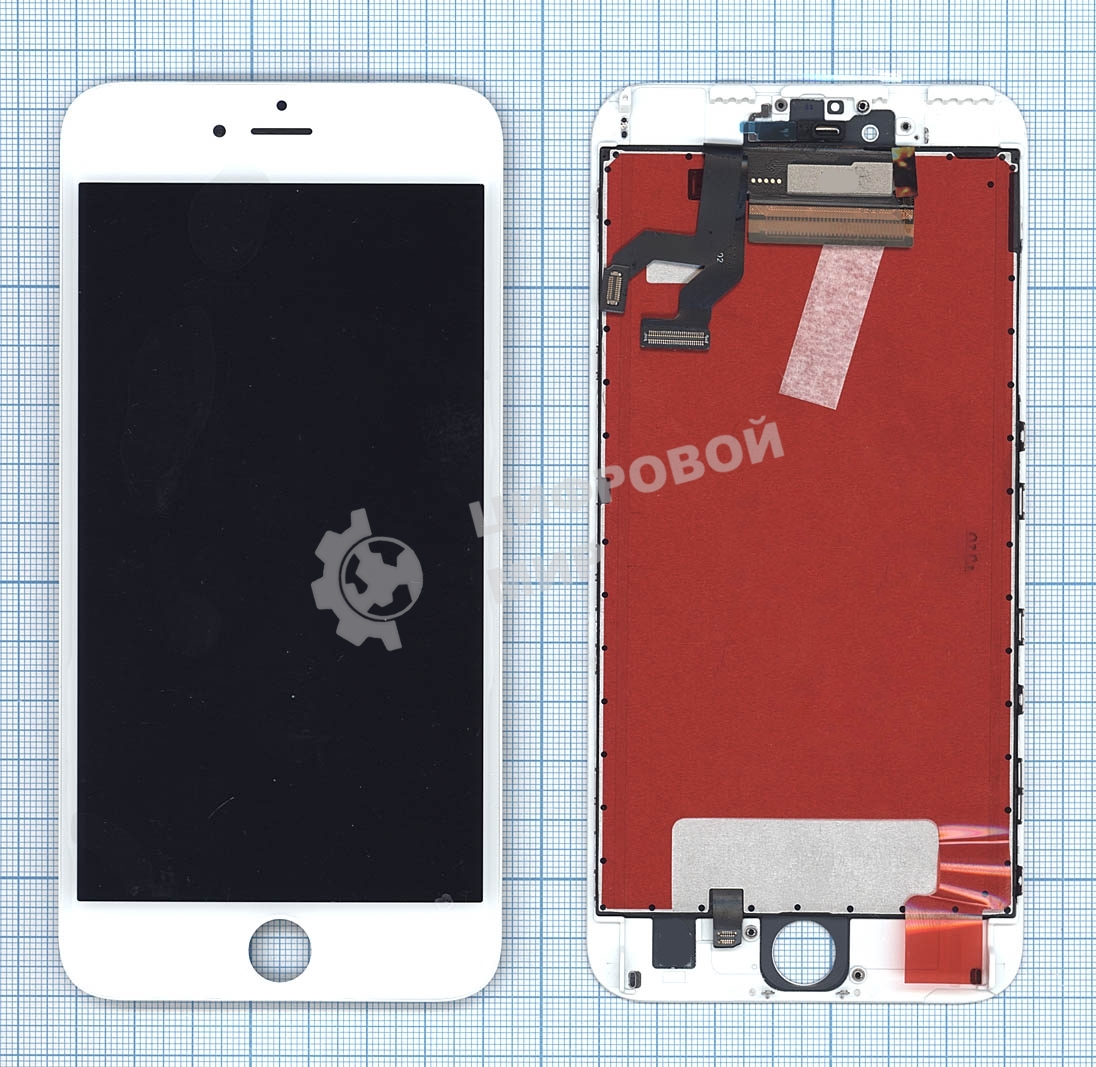 Дисплей для iPhone 6S Plus в сборе с тачскрином (Tianma), белый
