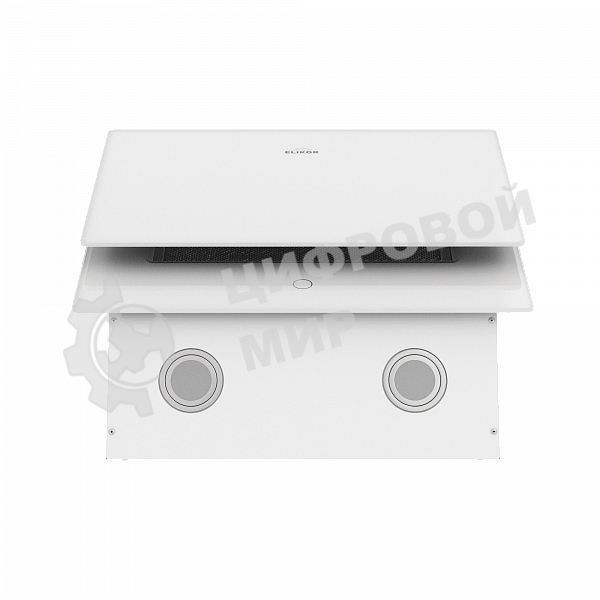 Вытяжка наклонная Elikor Vertex WH 50 белый, 50 см, 750 куб. м/ч, 56 дБ