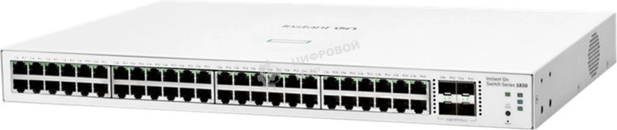 Коммутатор HPE Instant on 1830 JL814A#ABB 48G 4SFP