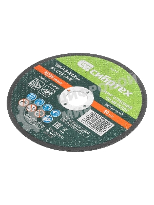 Круг отрезной по металлу Сибртех, 150 х 1,8 х 22,2 мм, 84 A+16 B