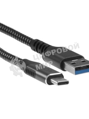 Кабель USB3.2 Gen2, AM->CM, 10Gbs, All Shell 3м VCOM CU401M-3M