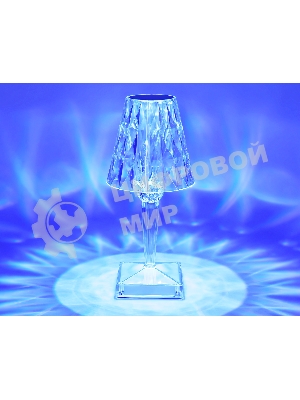 Настольная светодиодная лампа Ambrella light DE8057 CL прозрачный LED RGB 3W