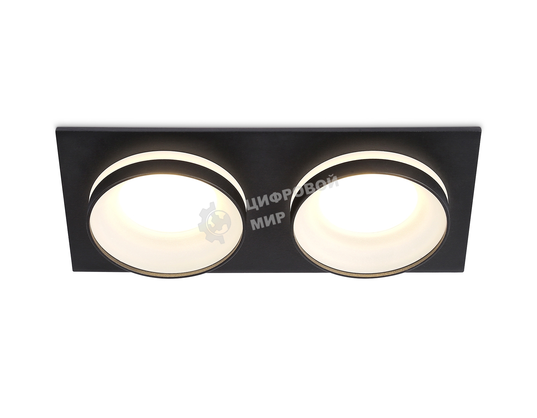 Светильник Ambrella light TN30712/2 BK черный GU5.3/2 182*92*36