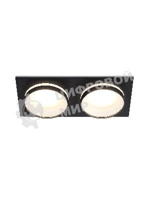Светильник Ambrella light TN30712/2 BK черный GU5.3/2 182*92*36